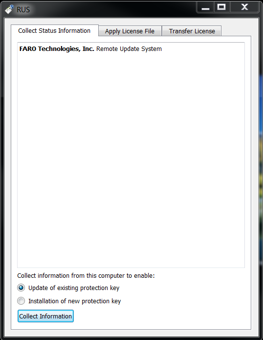 FARO Remote Update System